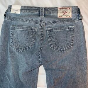 True Religion Jenny Curvy Skinny Jeans - Size 27